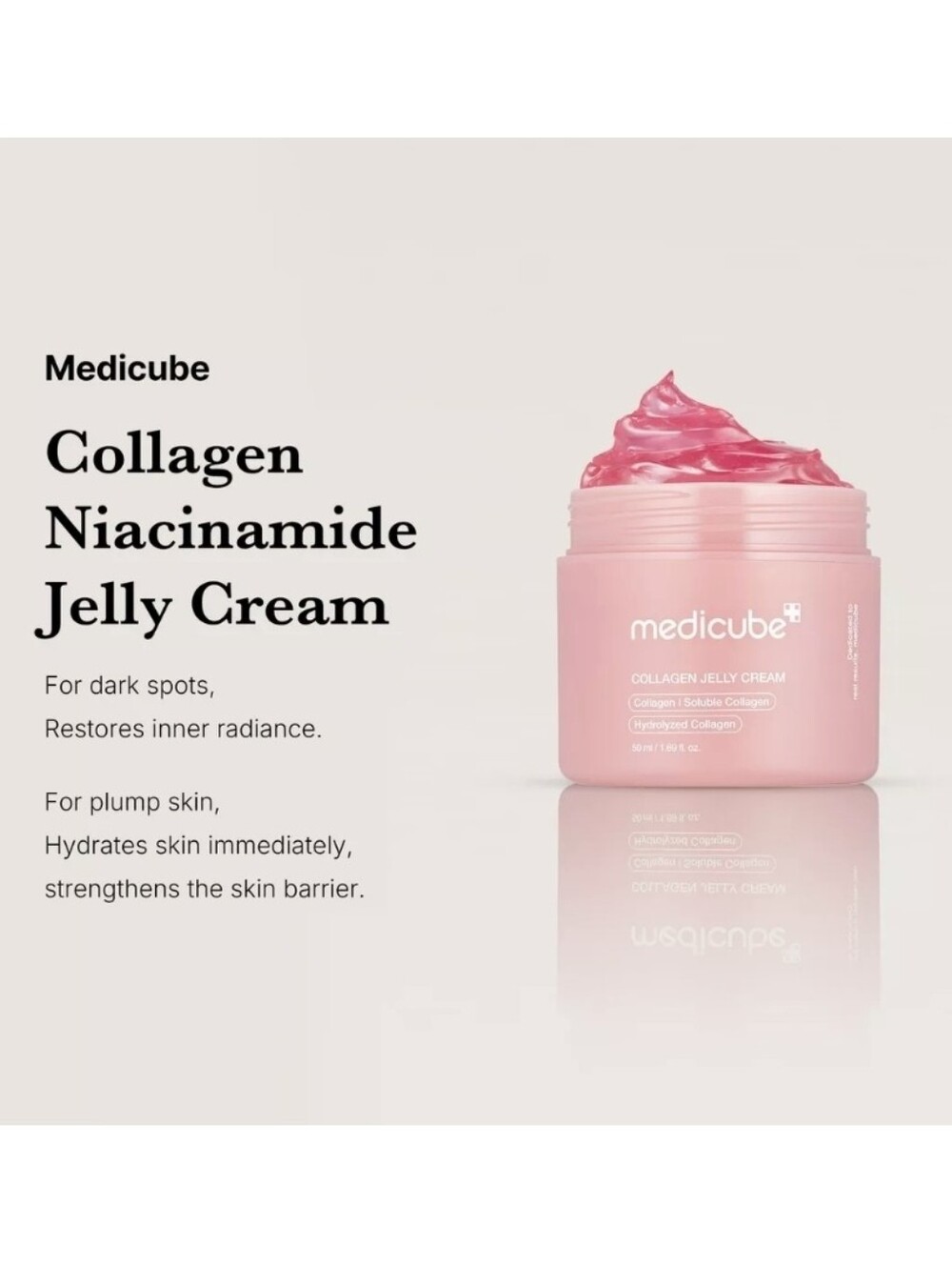 Medicube Collagen Jelly Cream, 3.71 fl oz. NIB - Picture 3 of 5